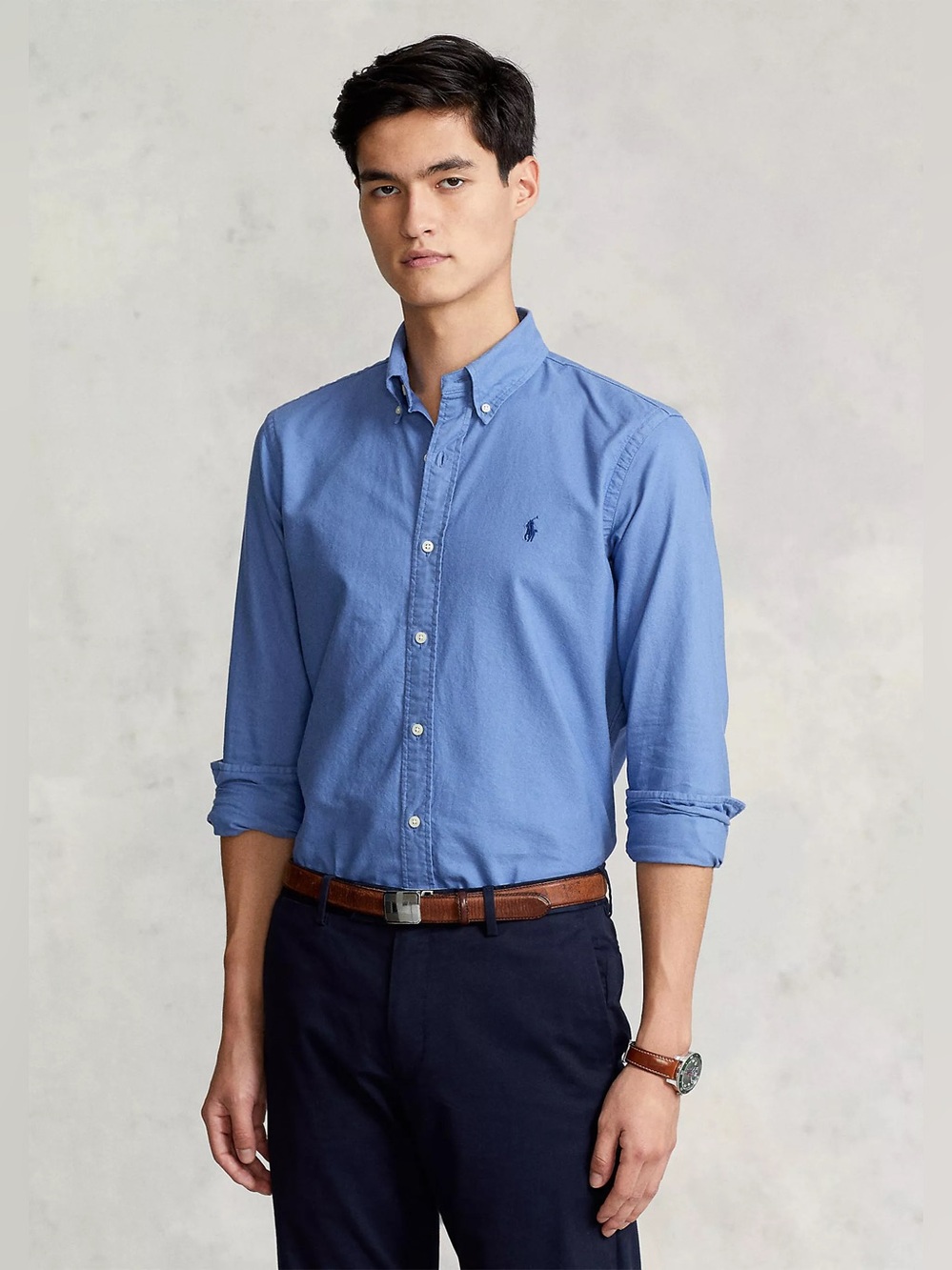 POLO RALPH LAUREN: 710729232004: Men's Long Sleeve Classic Oxford Shirt